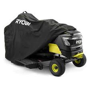 lot 48 image: RYOBI Cover for RYOBI 42 in. 46 in. Riding Lawn Tractors  Customer Returns See Pictures