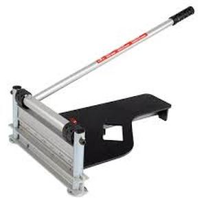 lot 52 image: ROBERTS 13 in. Multi-Floor Cutter with 0 to 45 Degree Miter Guide and 28-12 in. Handle  Customer Returns See Pictures