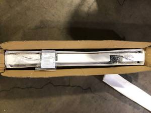 lot 45 image: Deyidn Modern 47.24 in. Black LED Wall Sconce Set of Two with Memory Function, Dimmable and 350° Rotate  Customer Returns See Pictures