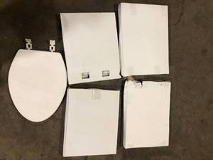 lot 57 image: Lot of Assorted Toilet Seats Various Models and Conditions  Customer Returns See Pictures