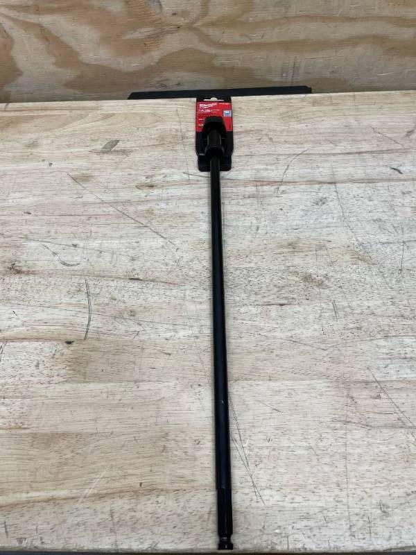 lot 178 image: Milwaukee 716 Hex Shank Extension 18 Long Model # 48-28-4011
