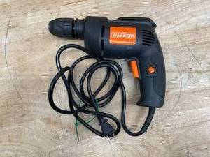 lot 89 image: WARRIOR 3.2 Amp, 38 in. Variable-Speed Drill (08182517)