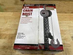 lot 102 image: HAUL-MASTER 5 Ton Manual Chain Hoist (081825140)