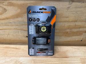 lot 59 image: Blackfire Rechargeable 2-Color LED Headlamp (08182510)