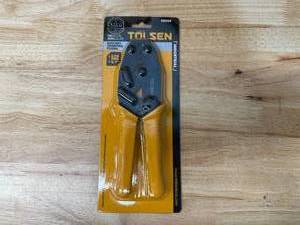 lot 65 image: Tolsen ratchet crimping pliers (08182510.30)