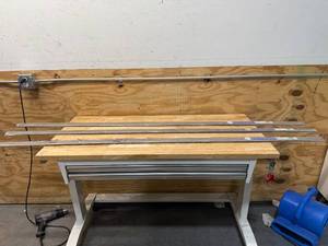 lot 24 image: Lot of 3 - Quest 0.31 in. T x 2 in. W x 78.7 in. L Vinyl 4-in-1 Molding