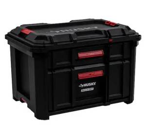 Husky Build-Out 22 in. Modular Tool Storage 2-Drawer Tool Box