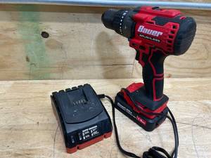 lot 208 image: BAUER 20V Brushless Cordless, 12 in. Hammer Drill with Battery and Charger (081925133)