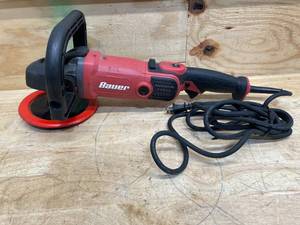 lot 211 image: BAUER 12 Amp, 7 in. Variable-Speed Rotary PolisherSander (081925100)