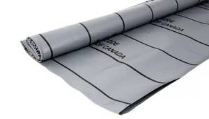 lot 218 image: Oatey 5 ft. x 6 ft. Gray PVC Shower Pan Liner Roll