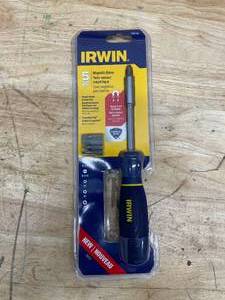 lot 251 image: IRWIN Tools Nut Driver with 6-in-1 Tool, MM (1948777)