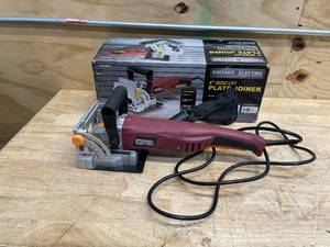 lot 255 image: CHICAGO ELECTRIC POWER TOOLS 4 in. Biscuit Plate Joiner (08212560)