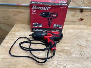 lot 256 image: BAUER 8.5 Amp, 12 in. Impact Wrench with Rocker Switch (08212580)
