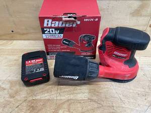 lot 257 image: BAUER 20V Cordless, 5 in. Random Orbit Sander with Dust Bag and Battery (08212555)