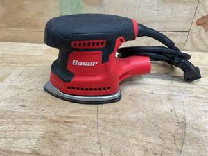 lot 273 image: BAUER 1.2 Amp CornerDetail Sander with Sealed OnOff Switch (08212525)