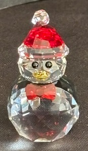 lot 55 image: Swarovski Crystal Rocking Penguin Figurine