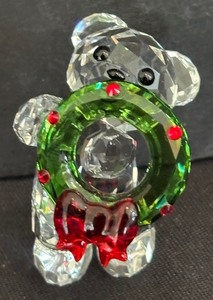 lot 29 image: Swarovski Crystal Kris Bear 2017 Figurine