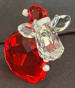 lot 15 image: Swarovski Crystal Limited Edition Santa Mo Figurine