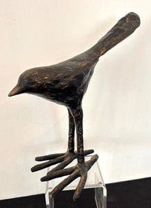 lot 86 image: Torre & Tagus Epic Bronzed Resin Bird Sculpture