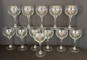 lot 89 image: Wonderful Wine Glasses
