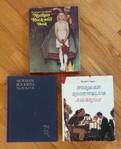 lot 93 image: Norman Rockwell Illustrator, The Saturday Evening Post and Norman Rockwells America Books