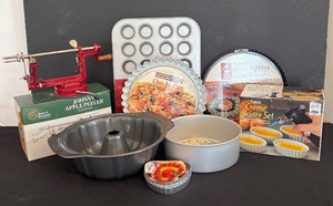 lot 104 image: Johnny Apple Peeler, Muffin Pan, Creme Brulee Set and More