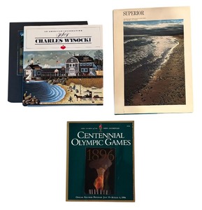 lot 118 image: Books on Superior, Centennial Olympic Games and The Art of Charles Wusocki