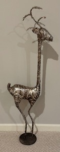 lot 139 image: Shimmering Deer Decor