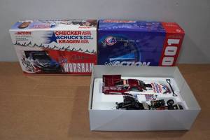 2001 Action Del Worsham 1:24 Scale Funny Car
