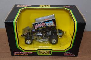 lot 97 image: Racing Champions World of Outlaws 124 Scale Sprint Car Replica