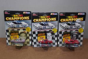 lot 170 image: 3 Racing Champions NASCAR Collectors Series Die Casts - Fireball Roberts, Larry Frank, Wendell Scott