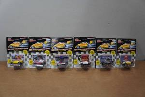 lot 183 image: 6 Racing Champions Indy CarCollectors Cards with Stands
