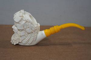 lot 205 image: Vintage Meerschaum Tobacco Pipe
