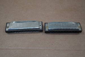 lot 214 image: 2 Vintage Harmonicas