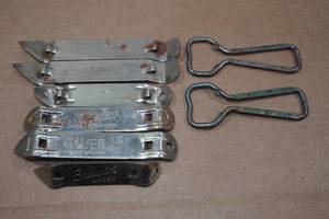 lot 222 image: Vintage Beer Can & Bottle Openers -Yoergs, Breunigs, Ballantine
