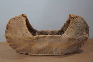 lot 264 image: Handmade Birch Bark Canoe