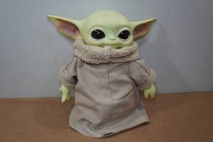 lot 281 image: Star Wars Baby Yoda Doll