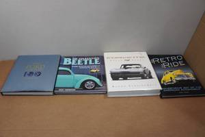 lot 287 image: 4 Books - Ford Century, VW Beetle, Corvette, Retro Ride