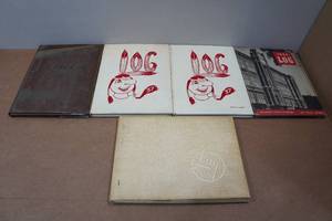 lot 289 image: Wilson High School Yearbooks - The Log - 1954, 1955, 1956, 1957