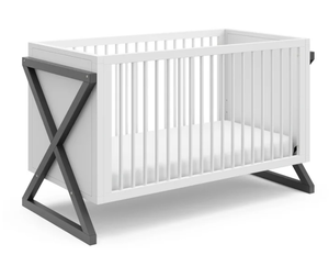 lot 11 image: Storkcraft Equinox 3-in-1 Convertible Baby Crib