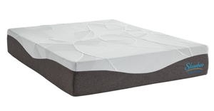 lot 27 image: Queen Size Slumber Solutions Cooling Memory Foam Mattress