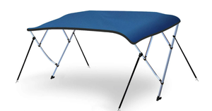 lot 41 image: Leader Accessories 3 Bow Bimini Top Boat Cover