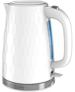 lot 121 image: Black & Decker Honeycomb Collection 1.7-Liter Rapid Boil Electric Cordless Kettle