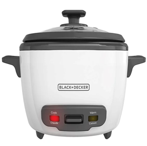 lot 137 image: Black  Decker RC516 16-Cup Rice Cooker And Warmer