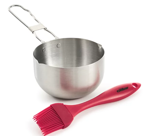 lot 147 image: The Cellar Farm Fresh BBQ Sauce Pan and Brush