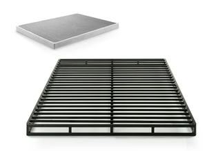 lot 166 image: Full Size Zinus Quick Lock 4 Metal Smart Box Spring