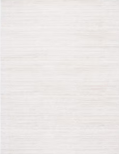 lot 178 image: Safavieh Vision Ivory Solid Marle Area Rug