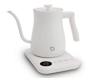 lot 202 image: Willow Kitchen Digital Gooseneck Kettle with 5 Temperature Presets - Precision Heating Pouring for Perfect Brews
