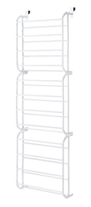 lot 208 image: Whitmor Over-The-Door Shoe 36 Pair Rack