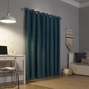 lot 217 image: Sun Zero Blackout Duran Thermal Insulated Grommet Curtain Panel